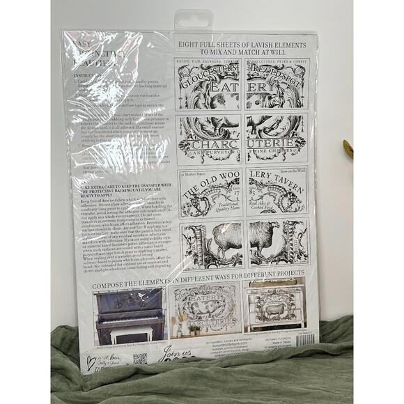 Cotswolds - IOD Decor Transfer Pad - eight 12"x16" Sheets - Brand New - Picture 2 of 2